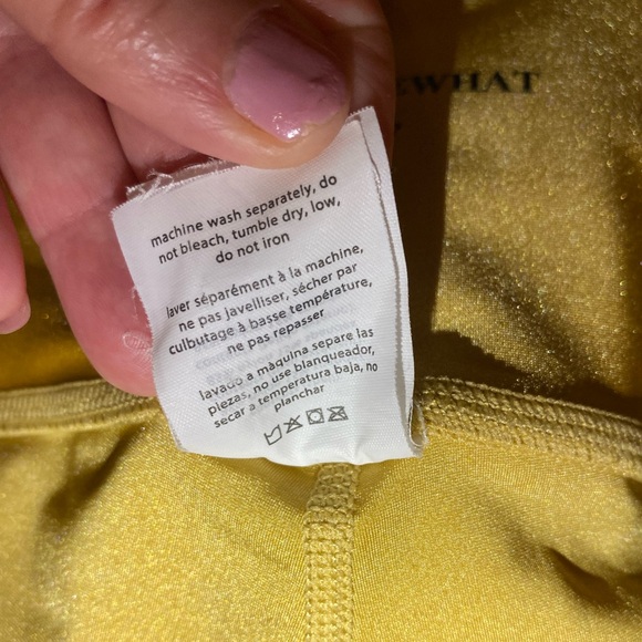 WeWoreWhat woman Spandex Leggings
Gold size XS - Picture 11 of 11